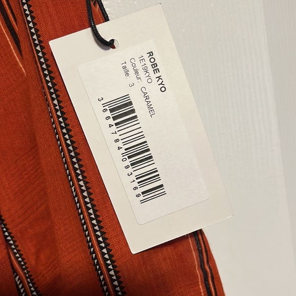 NWT ba&sh gauzy summer dress size 10/L/3 - Picture 3 of 8